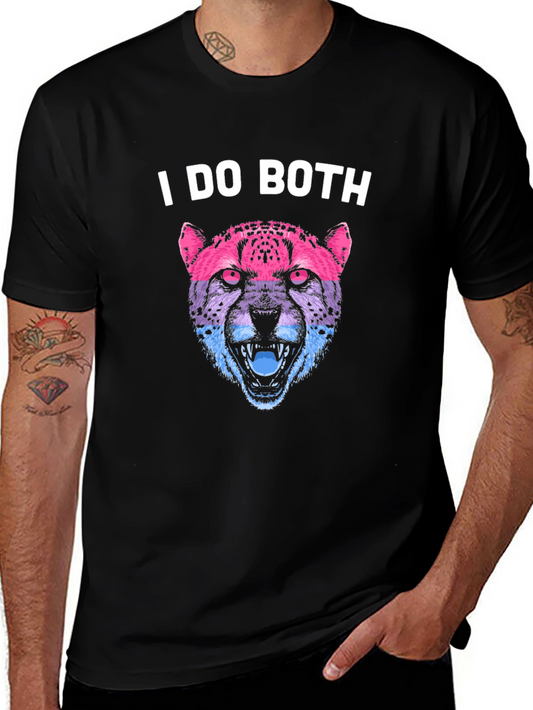 I Do Both Cheetah T-Shirt