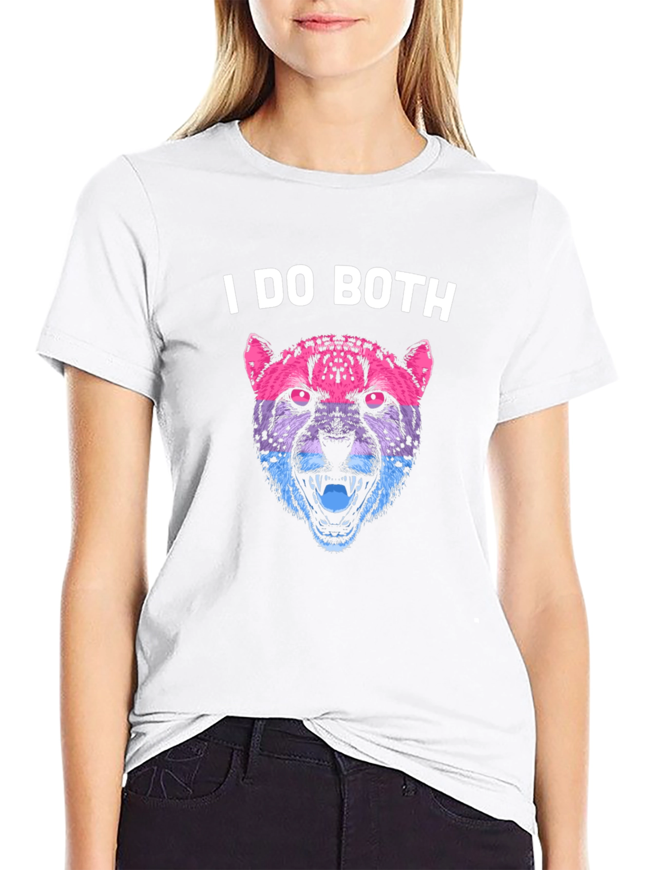 I Do Both Cheetah T-Shirt