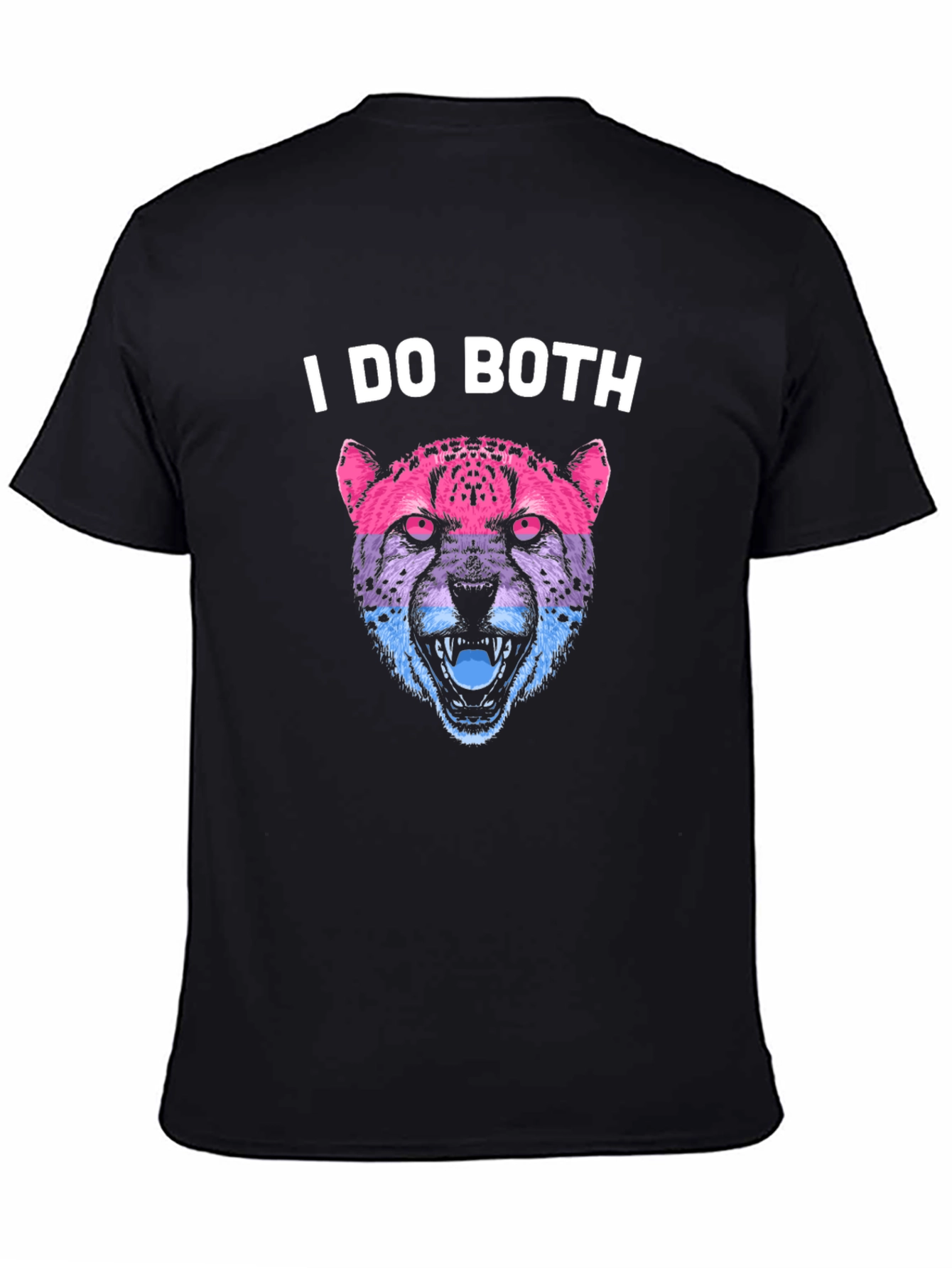 I Do Both Cheetah T-Shirt