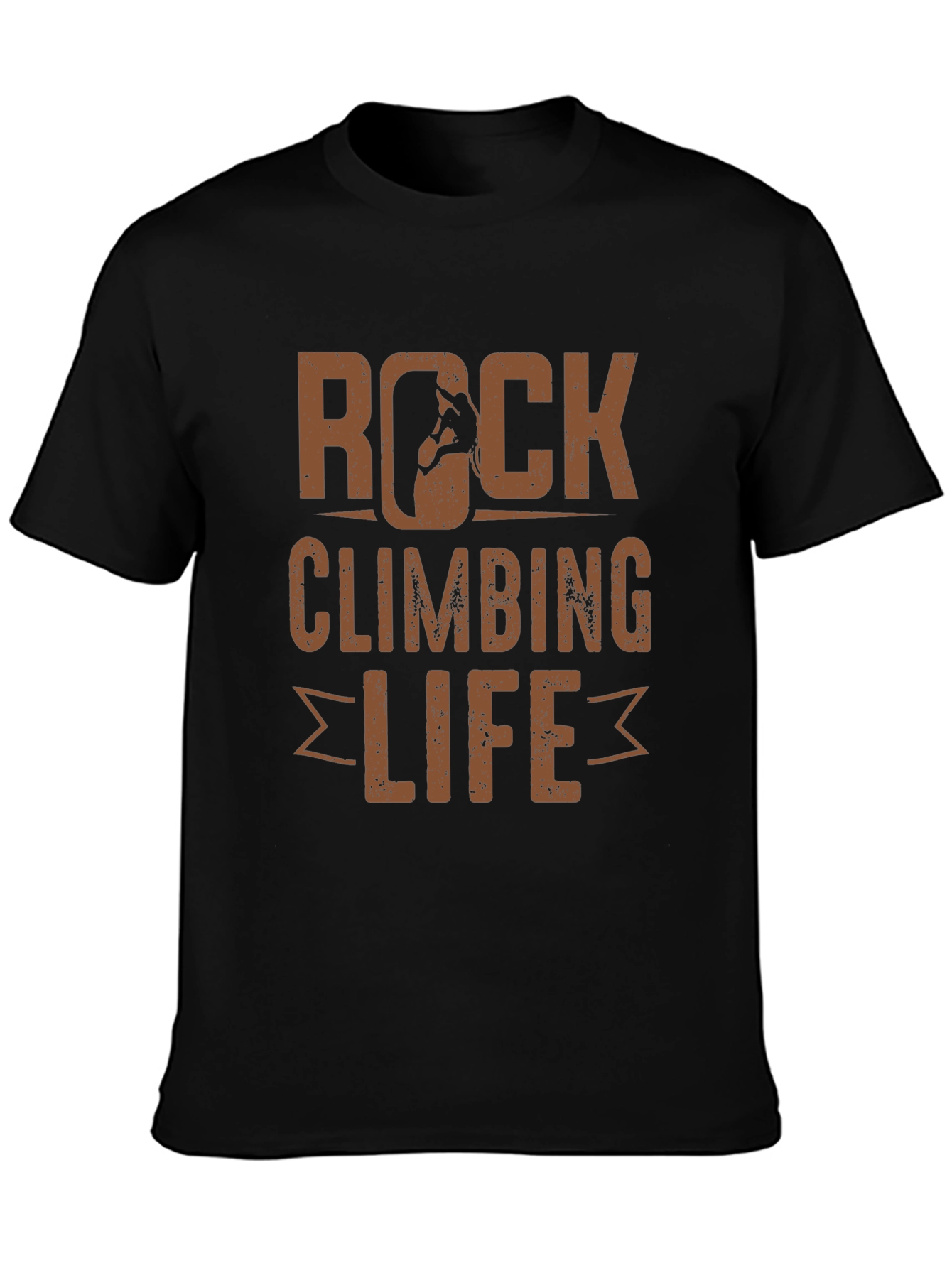 Rock Climbing Life Graphic T-Shirt