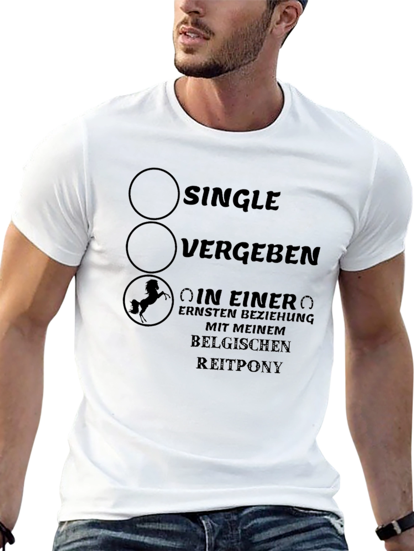 Belgian Riding Pony Relationship T-Shirt