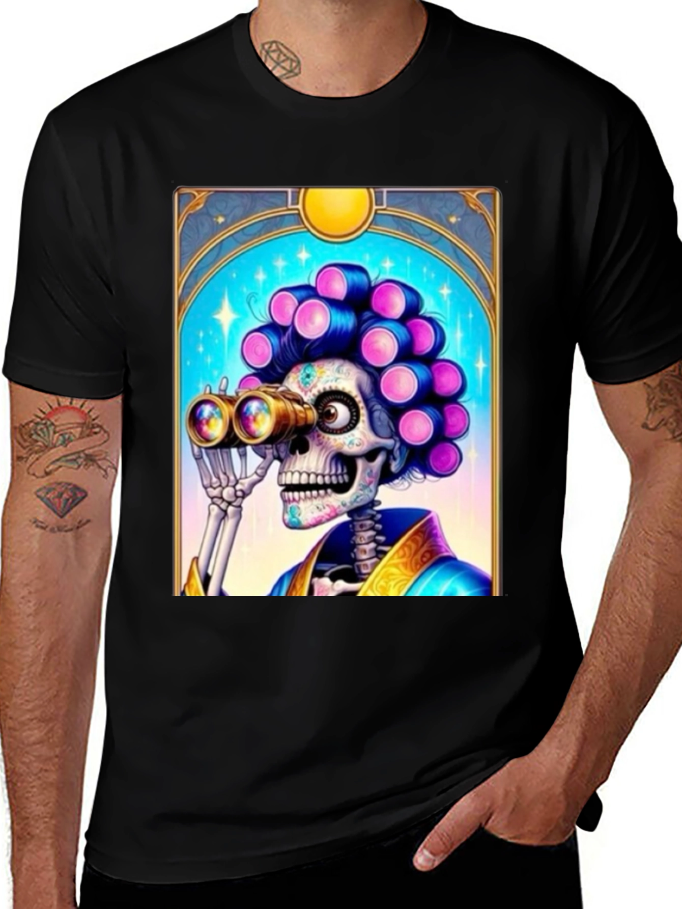 Binocular Skeleton Tee