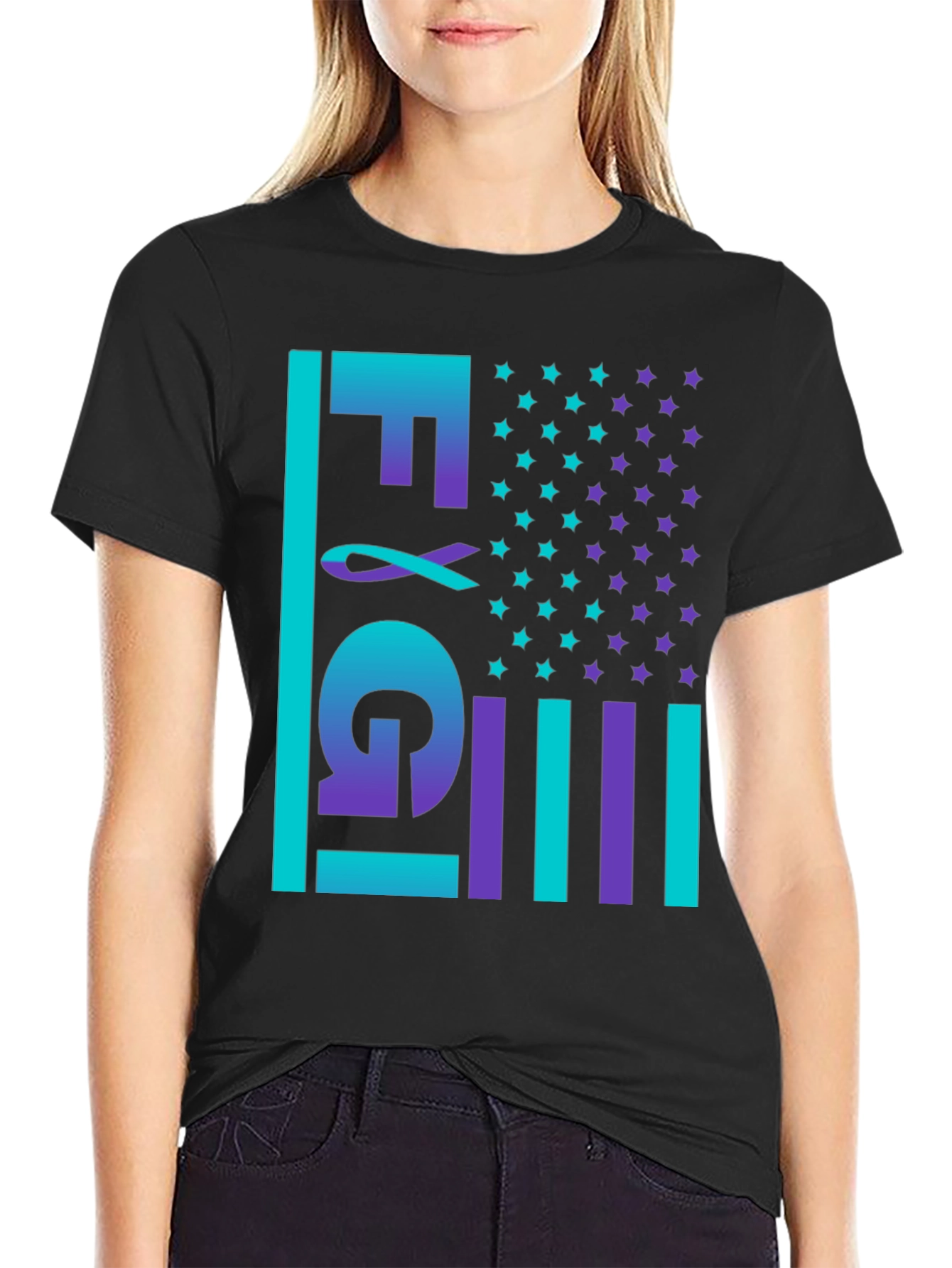 Fight X Give Shirt - Mental Health Awareness Tee