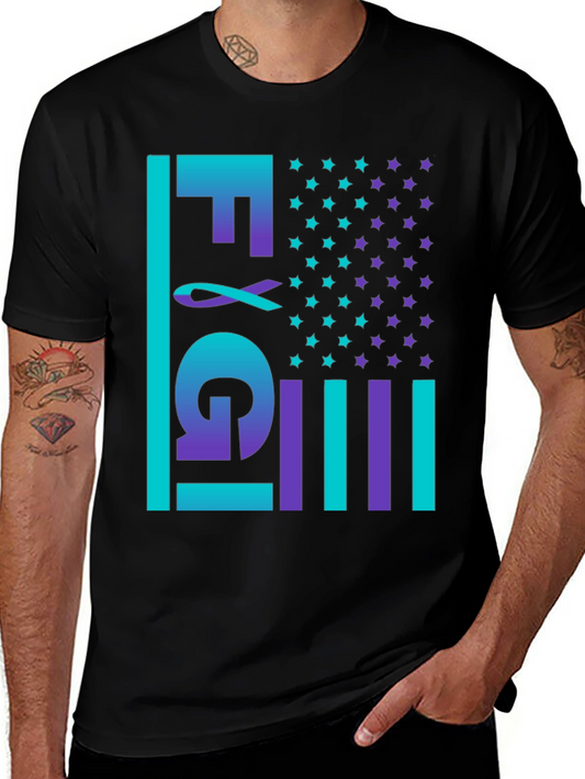 Fight X Give Shirt - Mental Health Awareness Tee