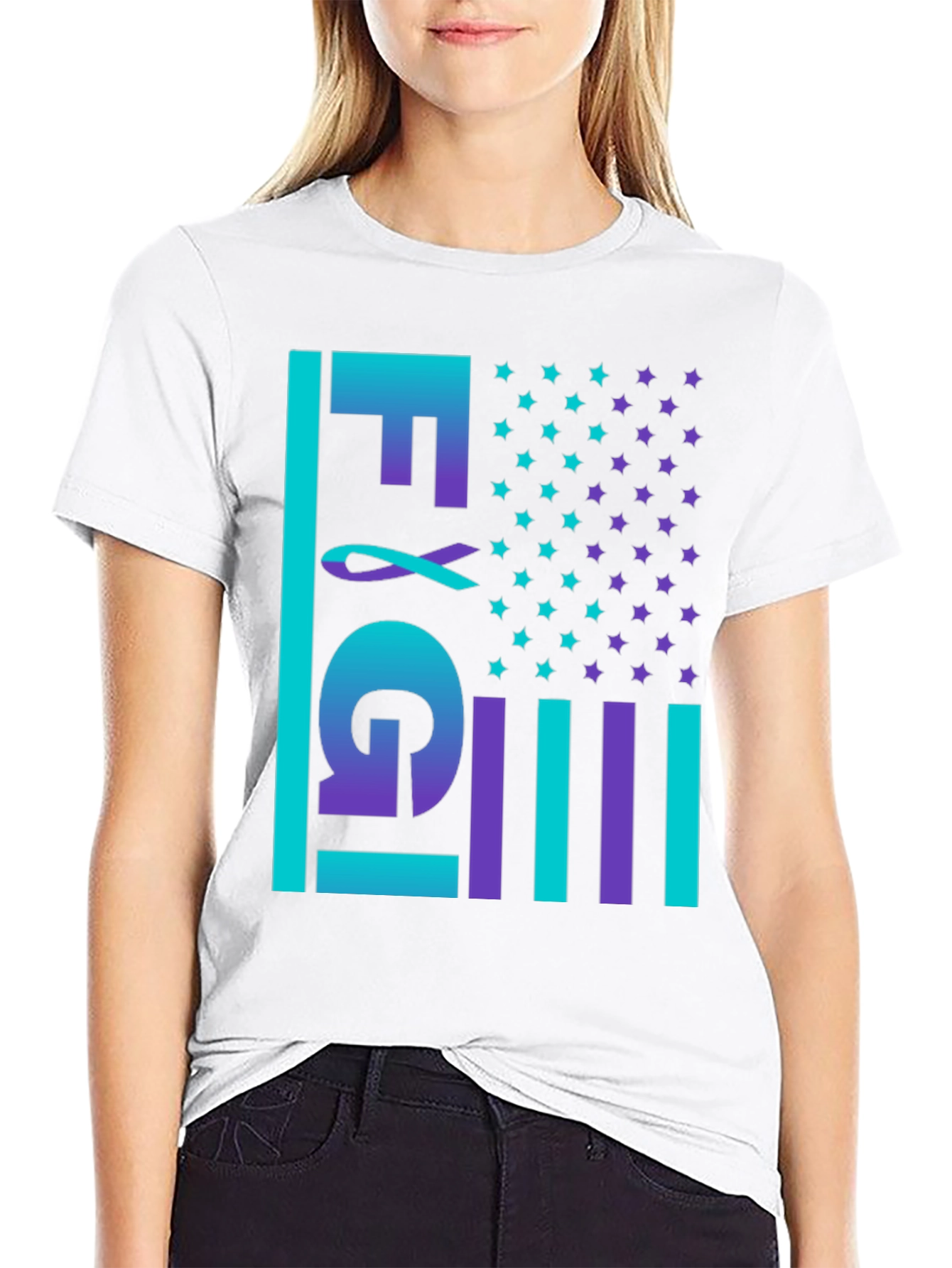 Fight X Give Shirt - Mental Health Awareness Tee
