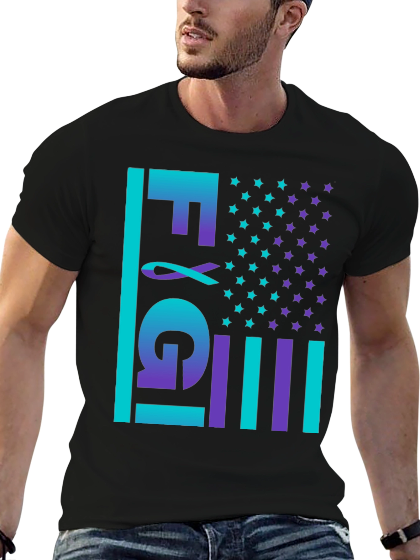 Fight X Give Shirt - Mental Health Awareness Tee