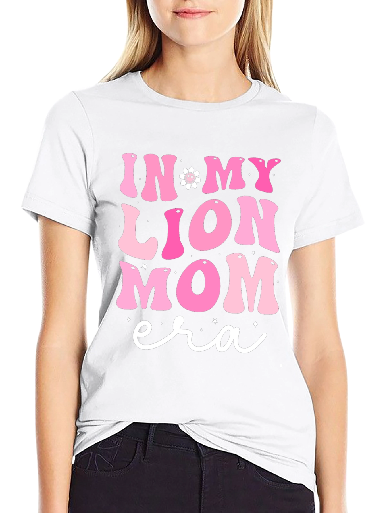 In My Lion Mom Era Graphic T-Shirt