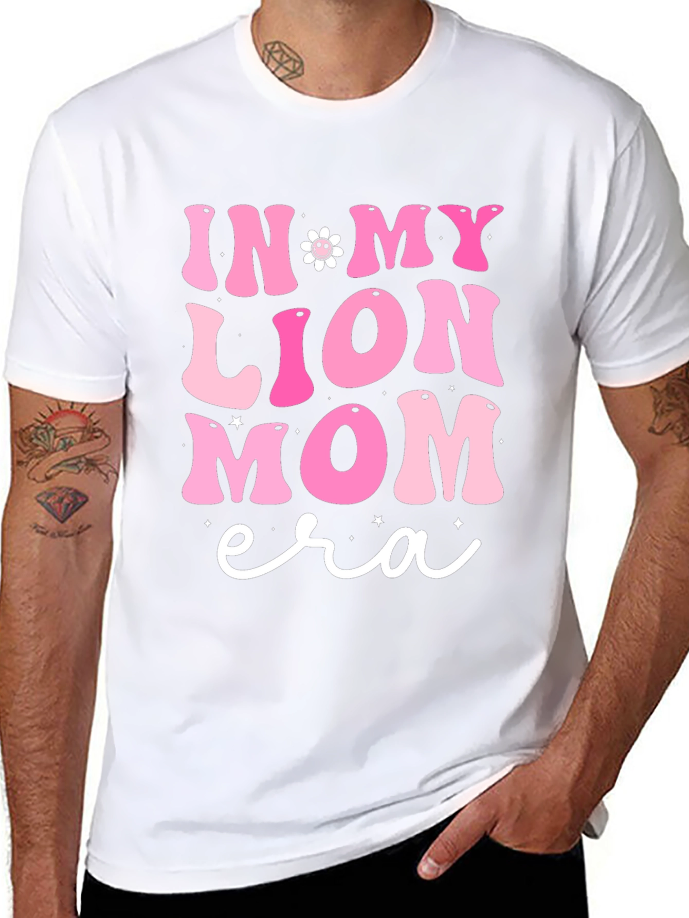 In My Lion Mom Era Graphic T-Shirt