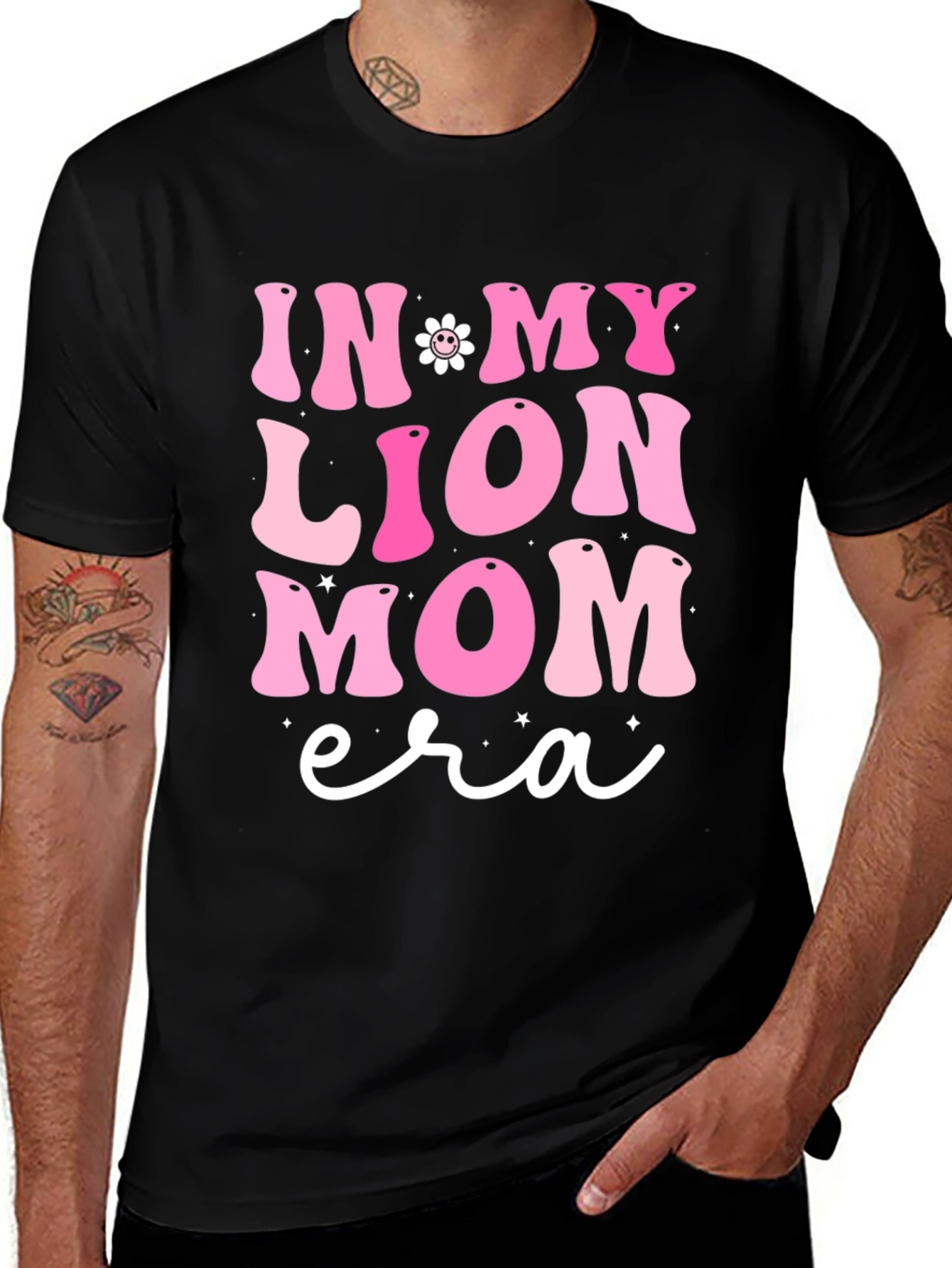 In My Lion Mom Era Graphic T-Shirt