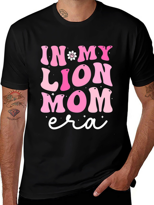 In My Lion Mom Era Graphic T-Shirt