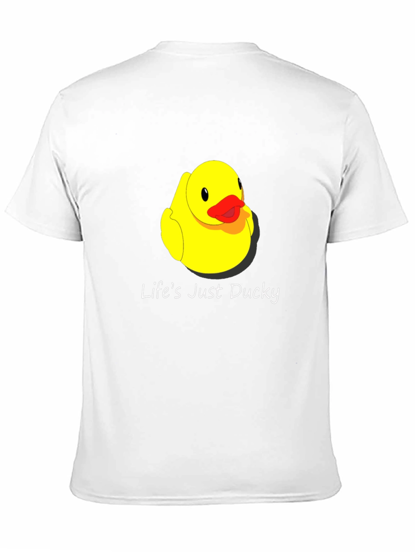 Lifes Just Ducky T-Shirt - Cute Rubber Duck Tee