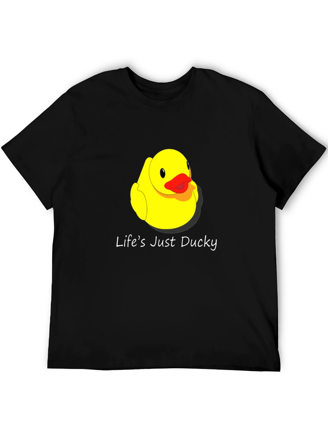 Lifes Just Ducky T-Shirt - Cute Rubber Duck Tee