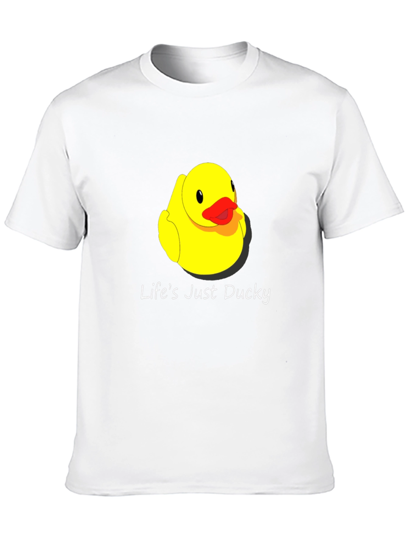 Lifes Just Ducky T-Shirt - Cute Rubber Duck Tee