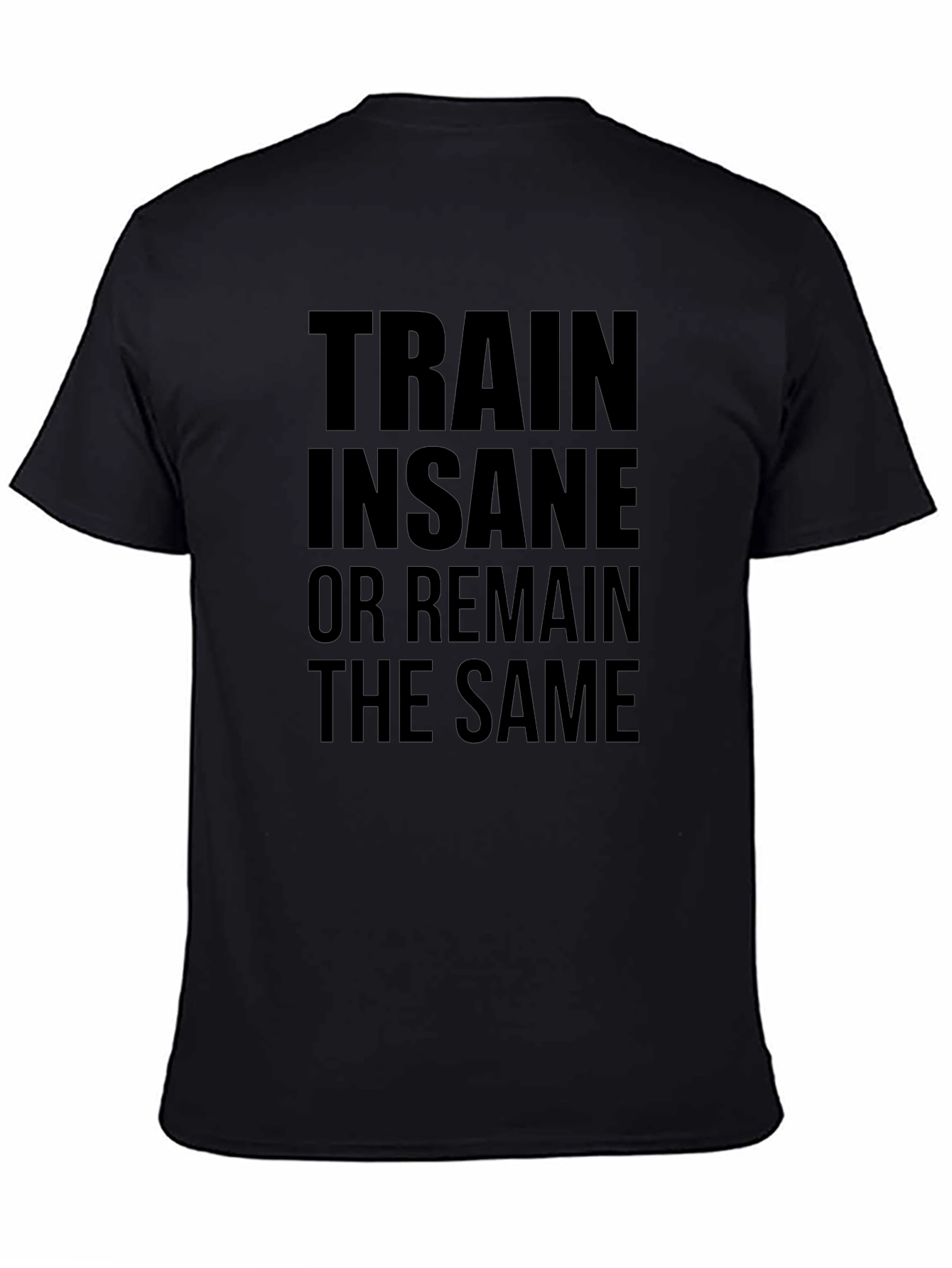Train Insane Graphic Tee - Black