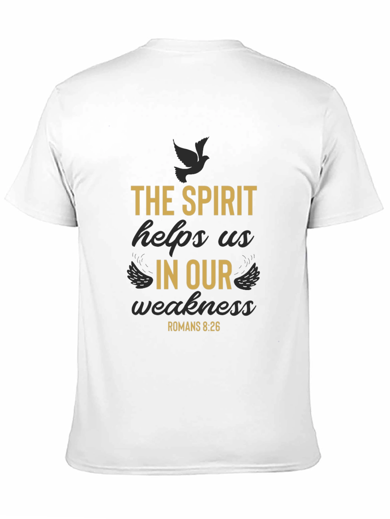 The Spirit Helps Us T-Shirt
