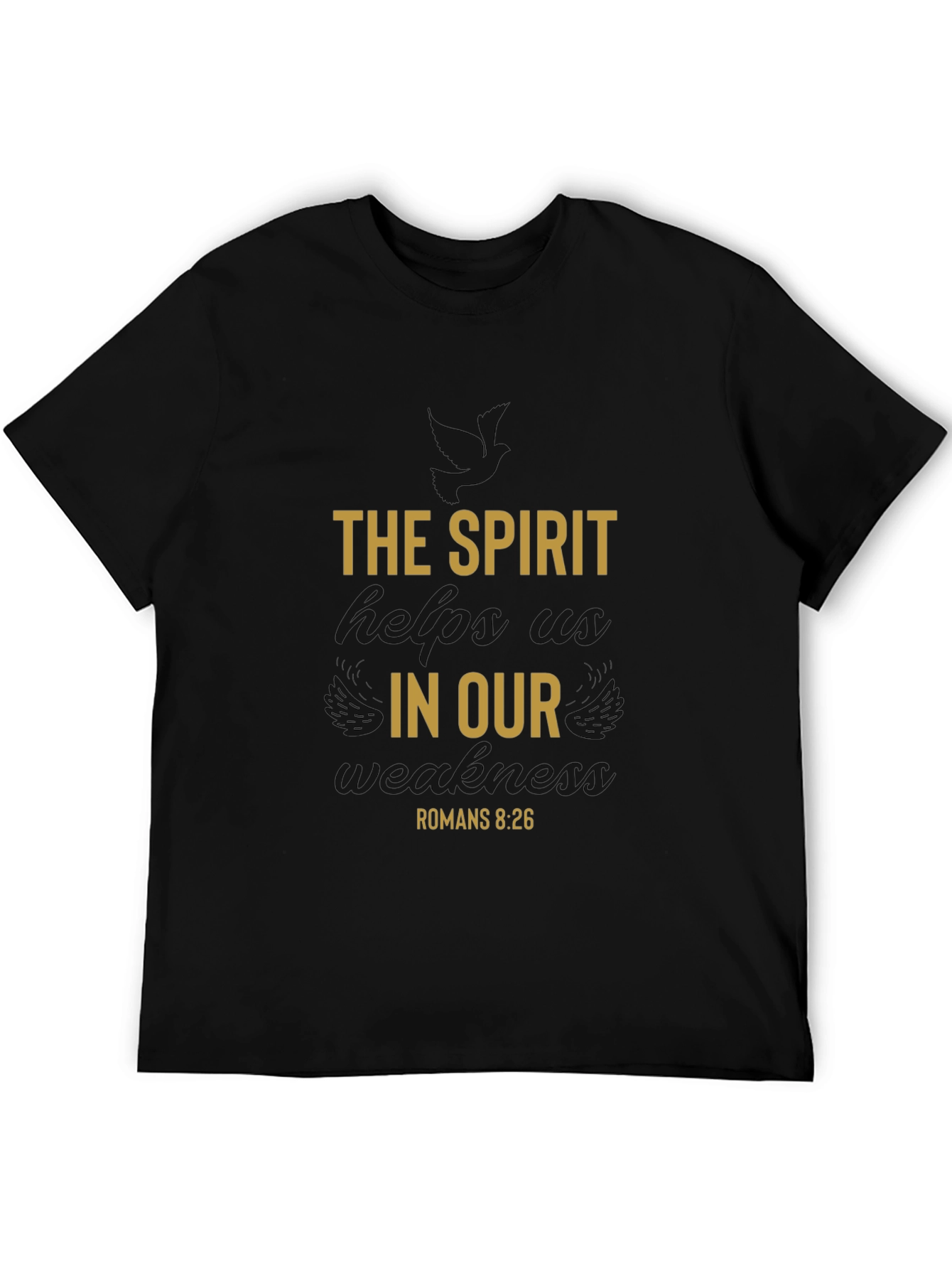 The Spirit Helps Us T-Shirt