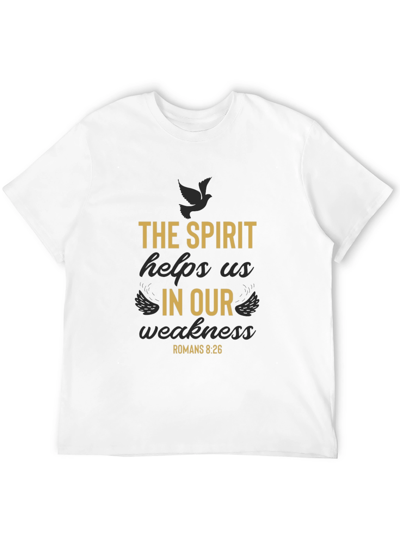 The Spirit Helps Us T-Shirt
