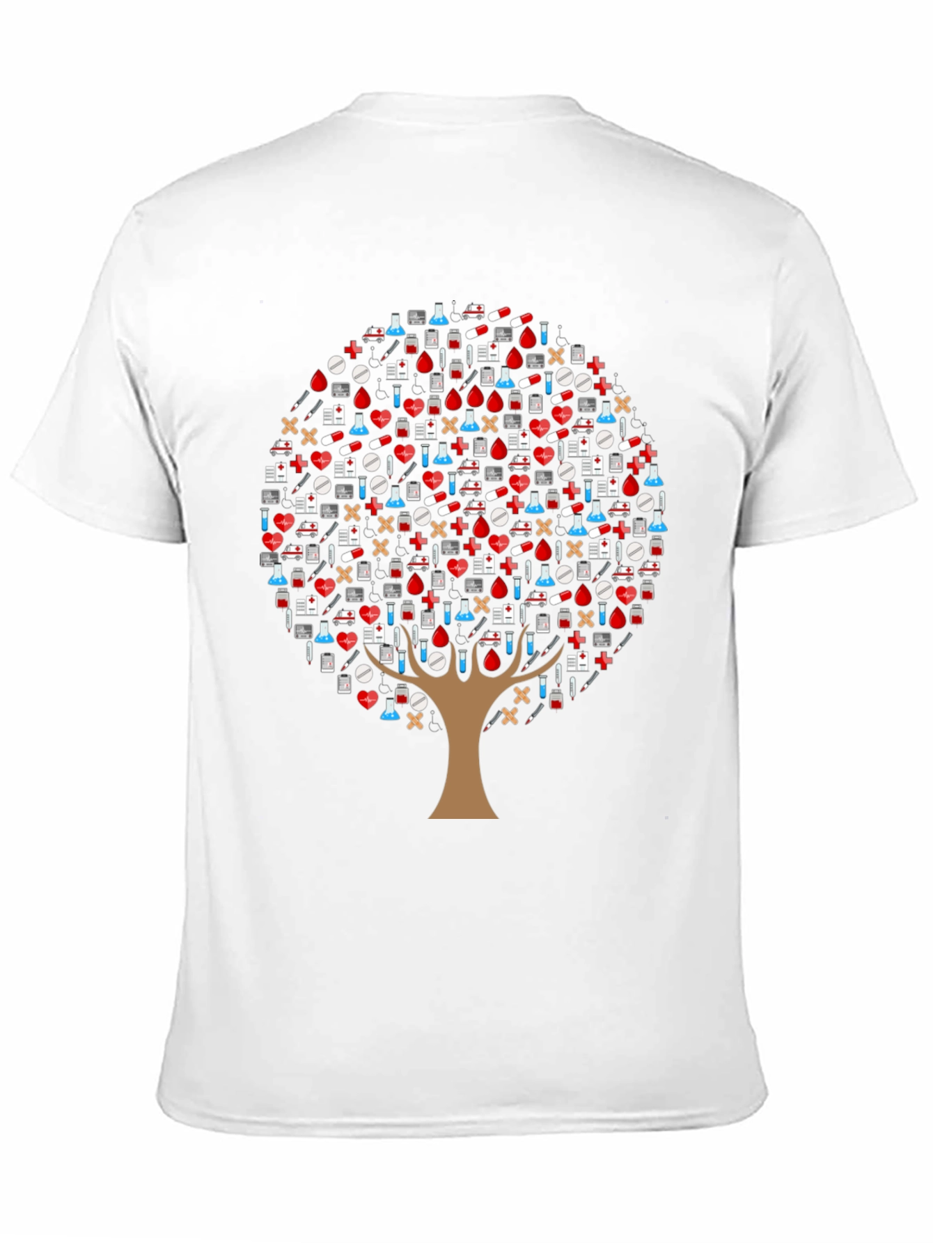 Medical Tree T-Shirt - Healthcare Appreciation