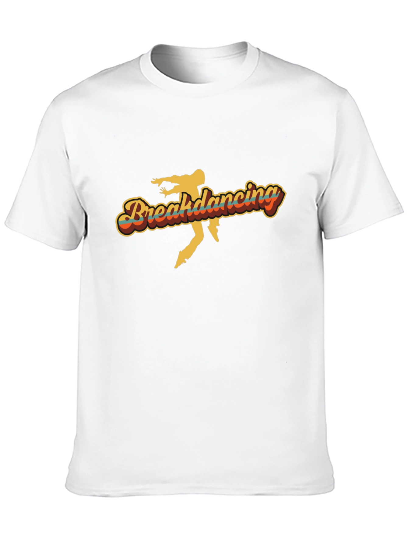 Retro Breakdancing T-Shirt - Black Tee