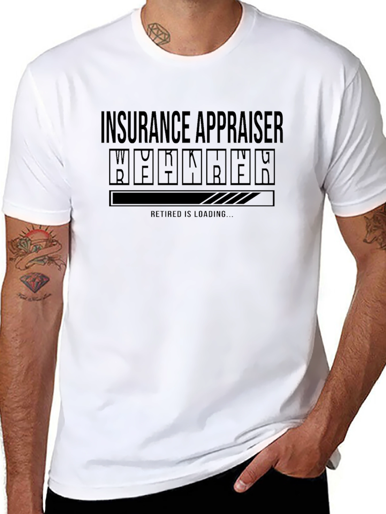 Insurance Appraiser Retirement Loading T-Shirt