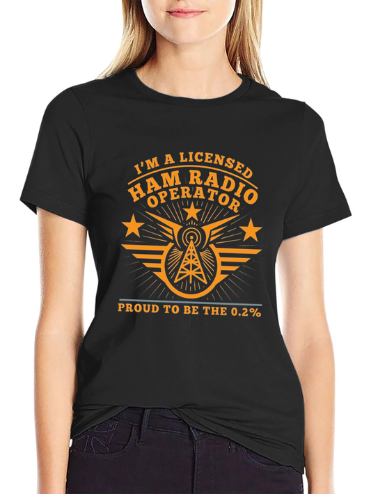 Ham Radio Operator Licensed T-Shirt