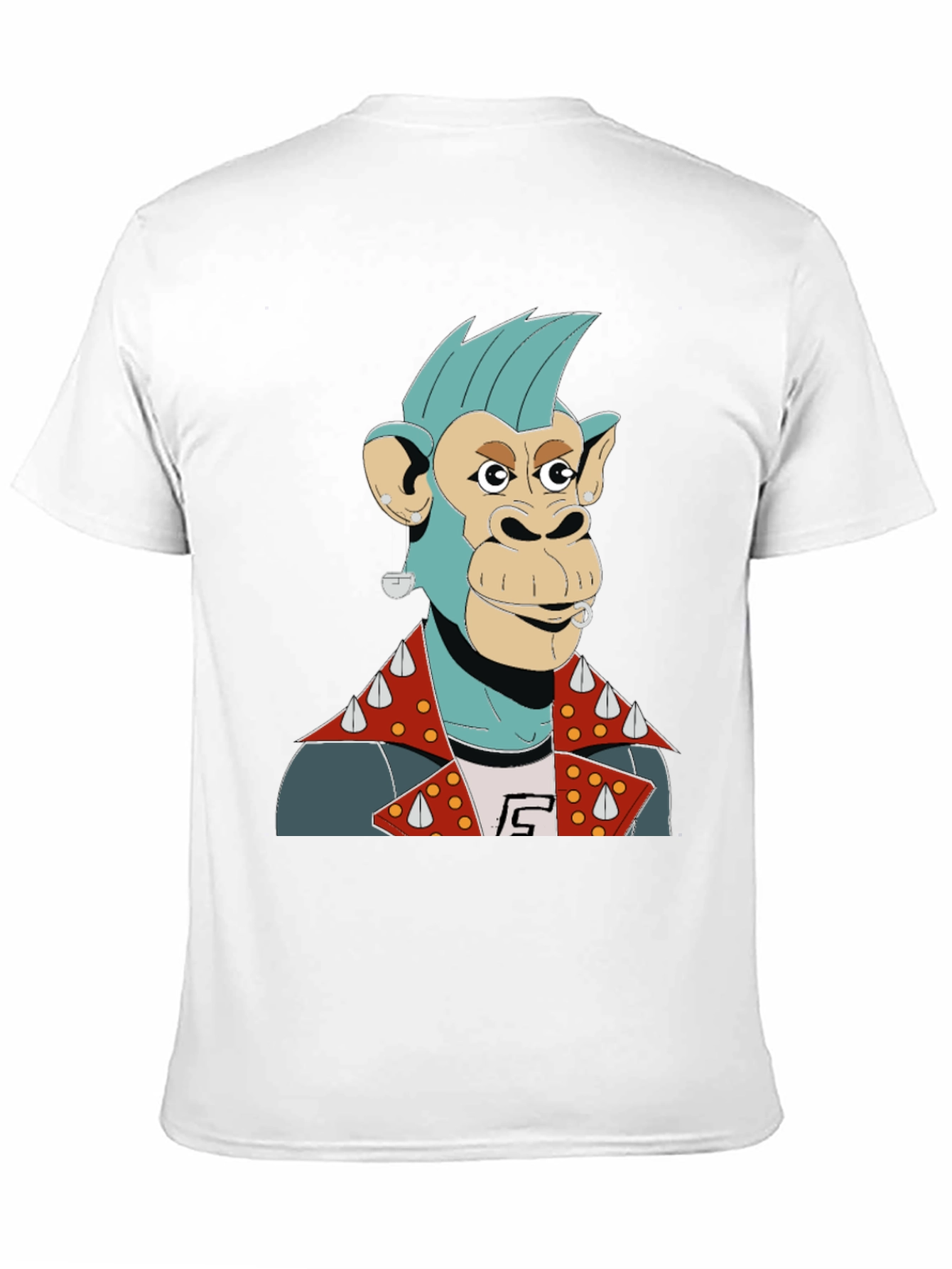 Punk Ape Graphic T-Shirt - Edgy Style