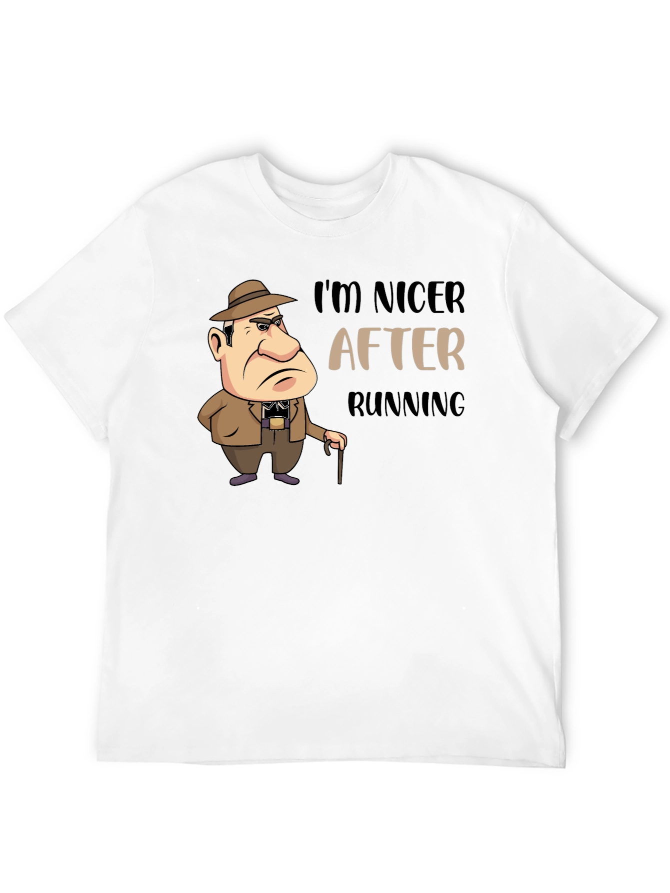 Im Nicer After Running Graphic T-Shirt