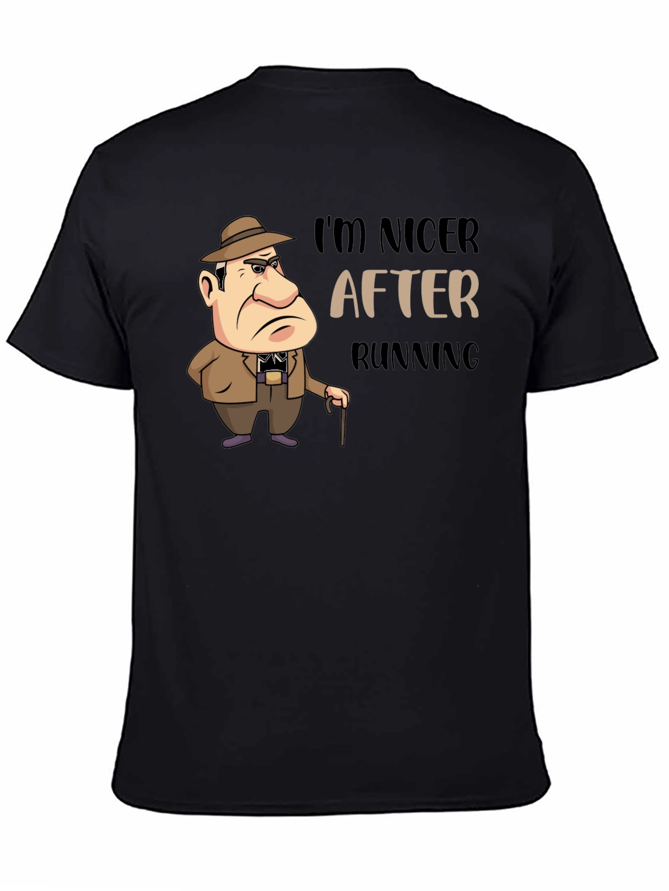 Im Nicer After Running Graphic T-Shirt