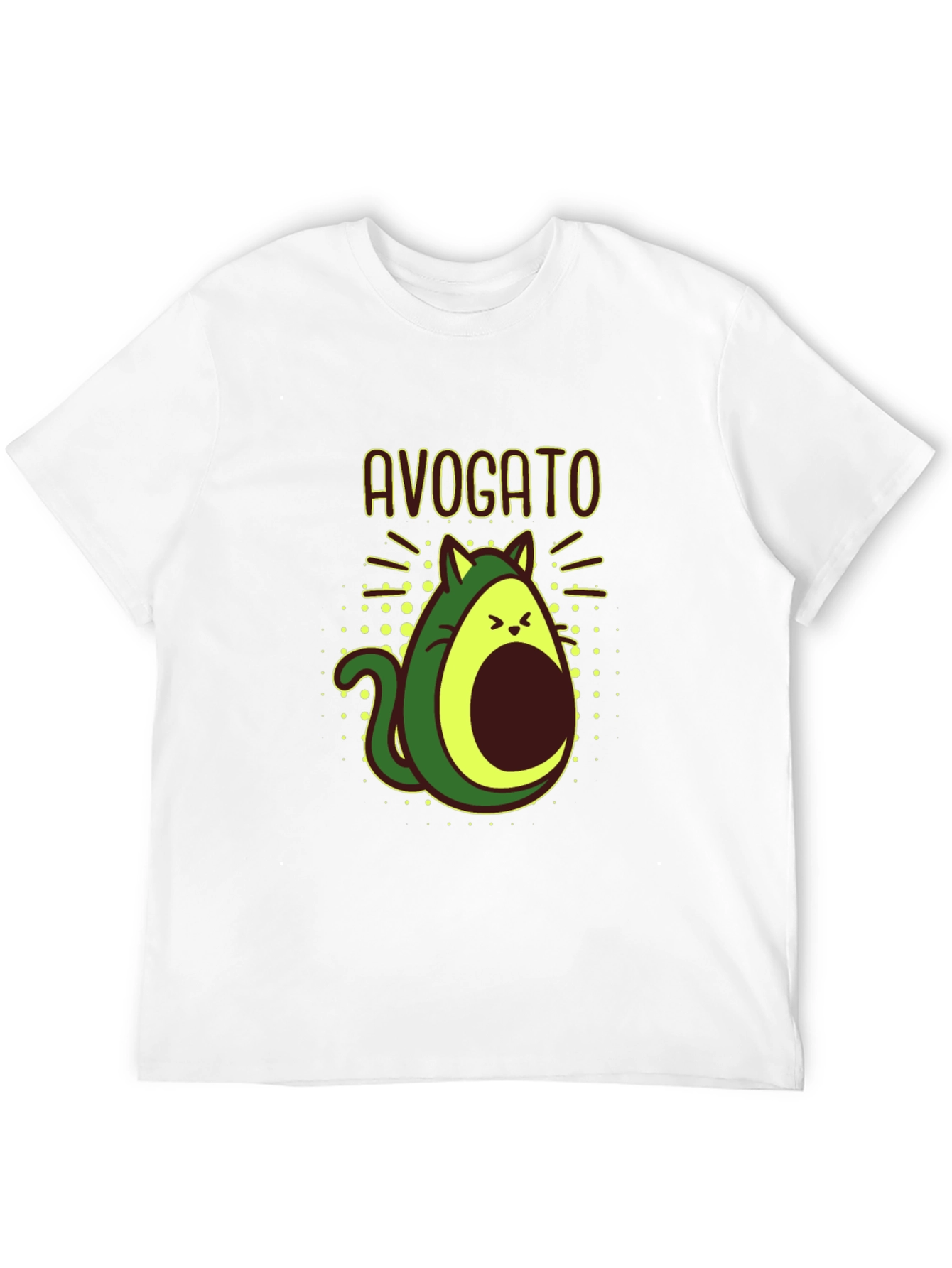 Avogato T-Shirt - Cute Avocado Cat Tee