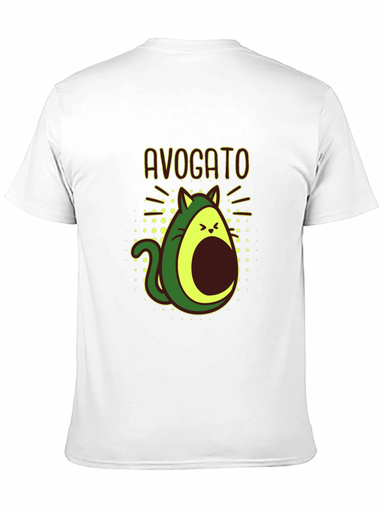 Avogato T-Shirt - Cute Avocado Cat Tee