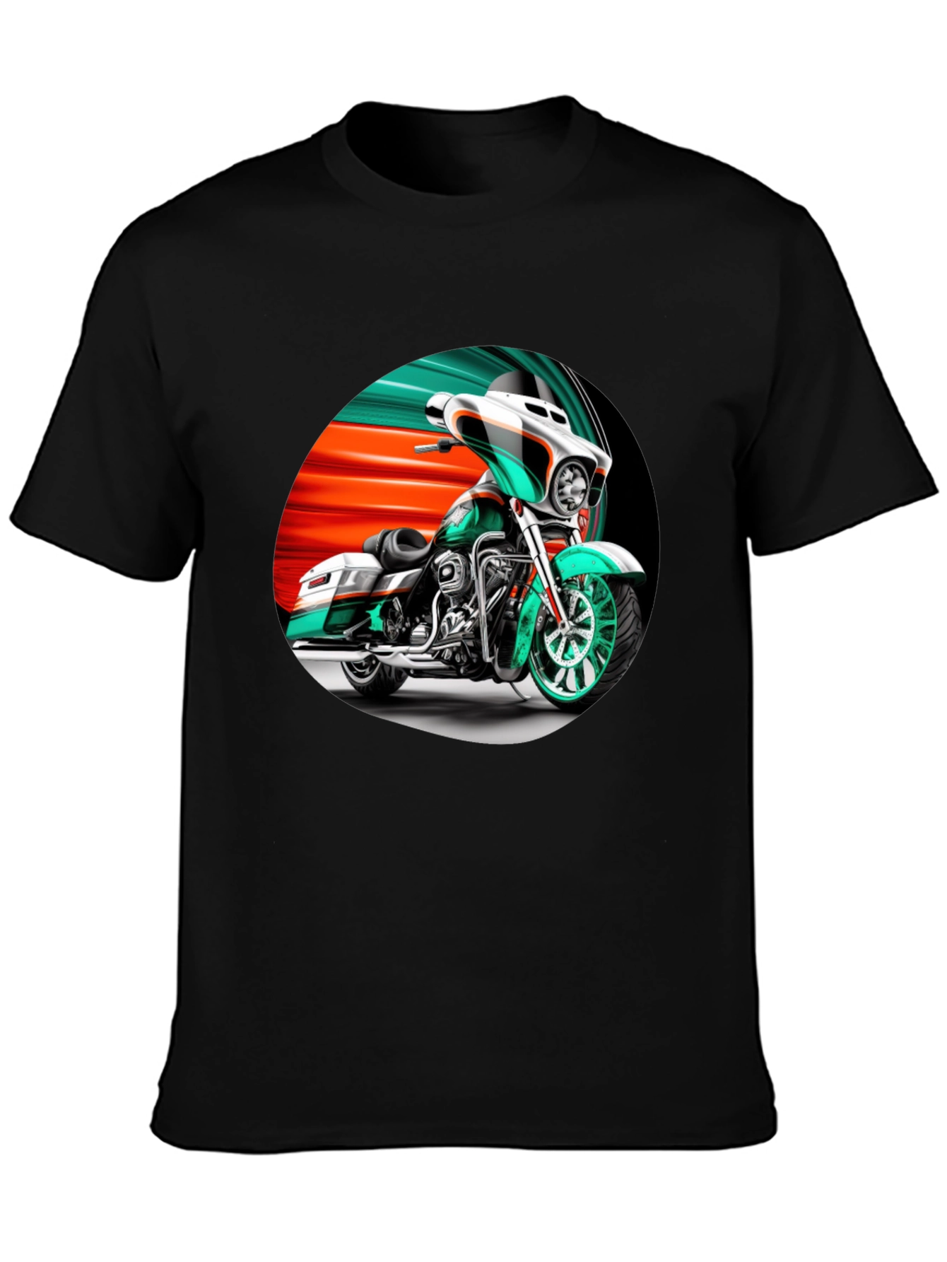 Motorcycle Graphic T-Shirt - Ride in Style