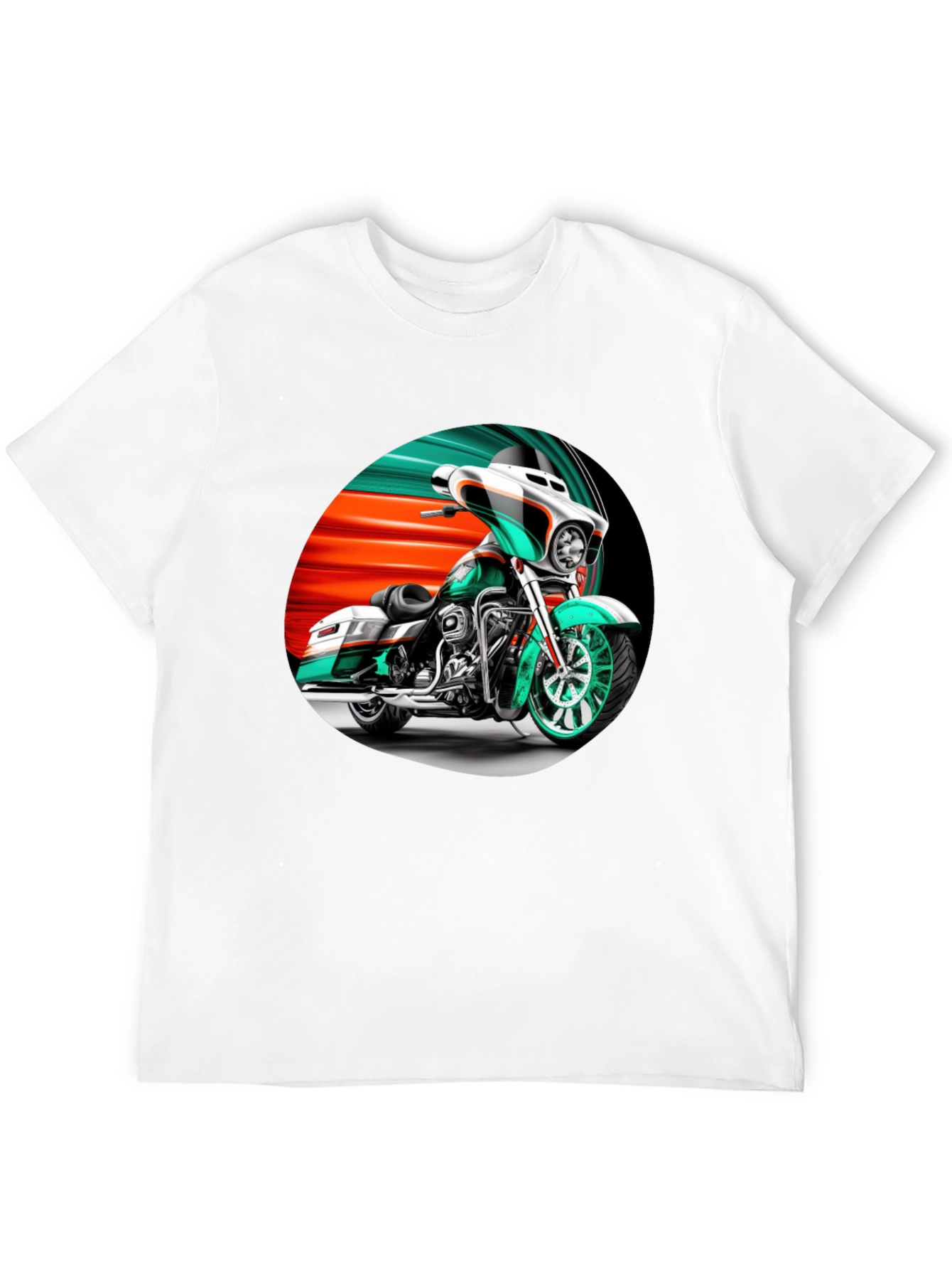 Motorcycle Graphic T-Shirt - Ride in Style