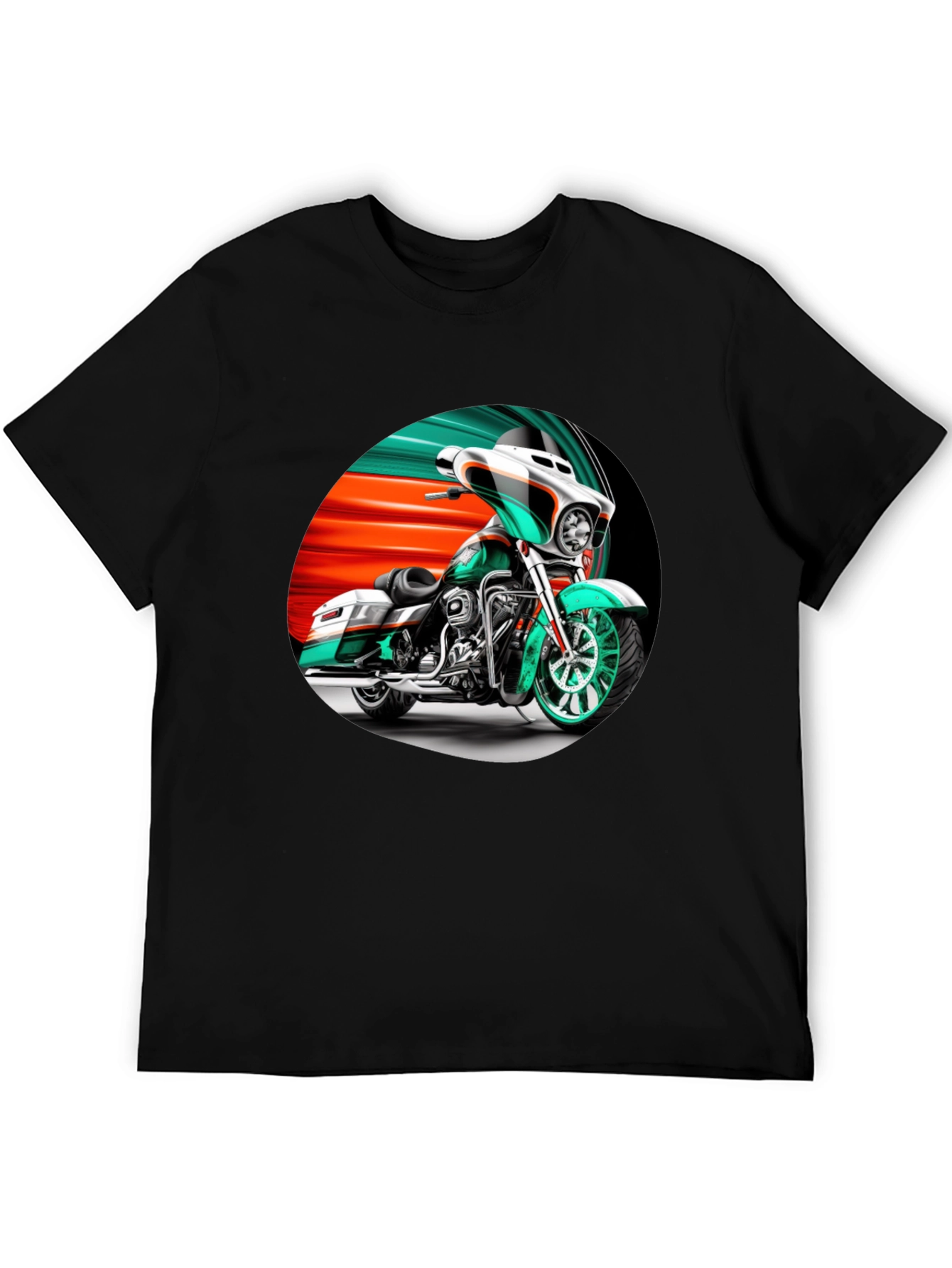 Motorcycle Graphic T-Shirt - Ride in Style