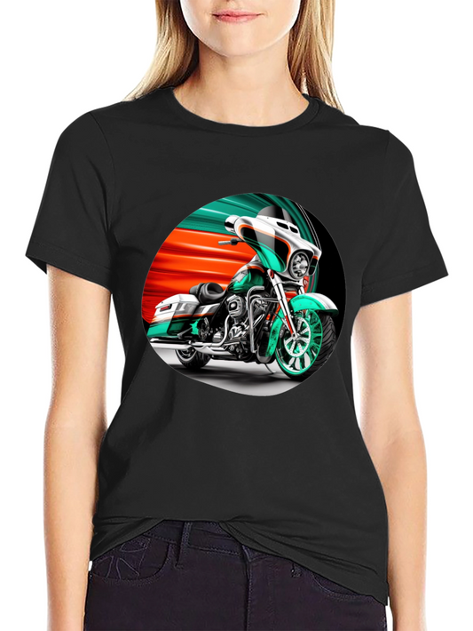 Motorcycle Graphic T-Shirt - Ride in Style
