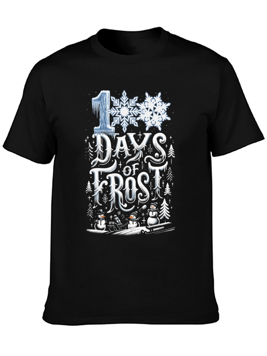 100 Days of Frost T-Shirt - Winter Holiday Tee