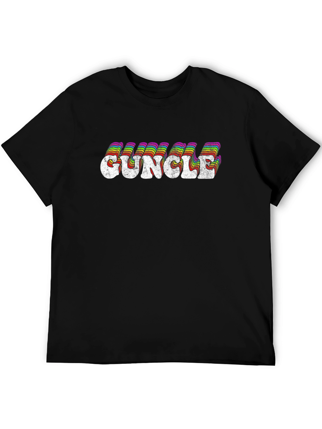 Retro Guncle T-Shirt - Cool Uncle Gift