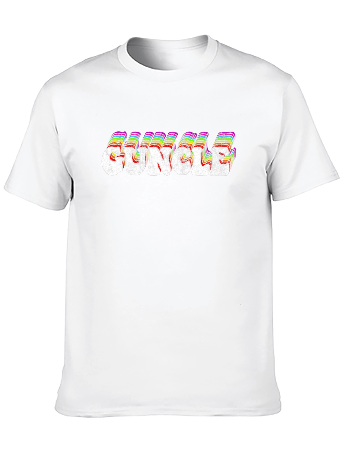 Retro Guncle T-Shirt - Cool Uncle Gift