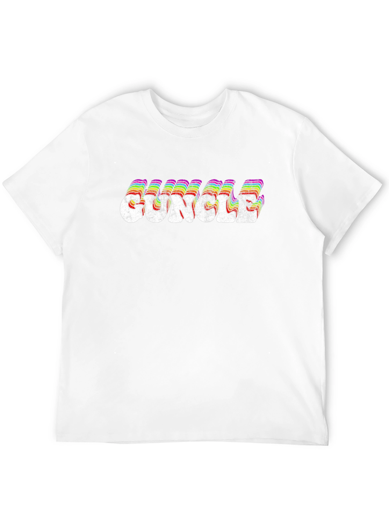 Retro Guncle T-Shirt - Cool Uncle Gift
