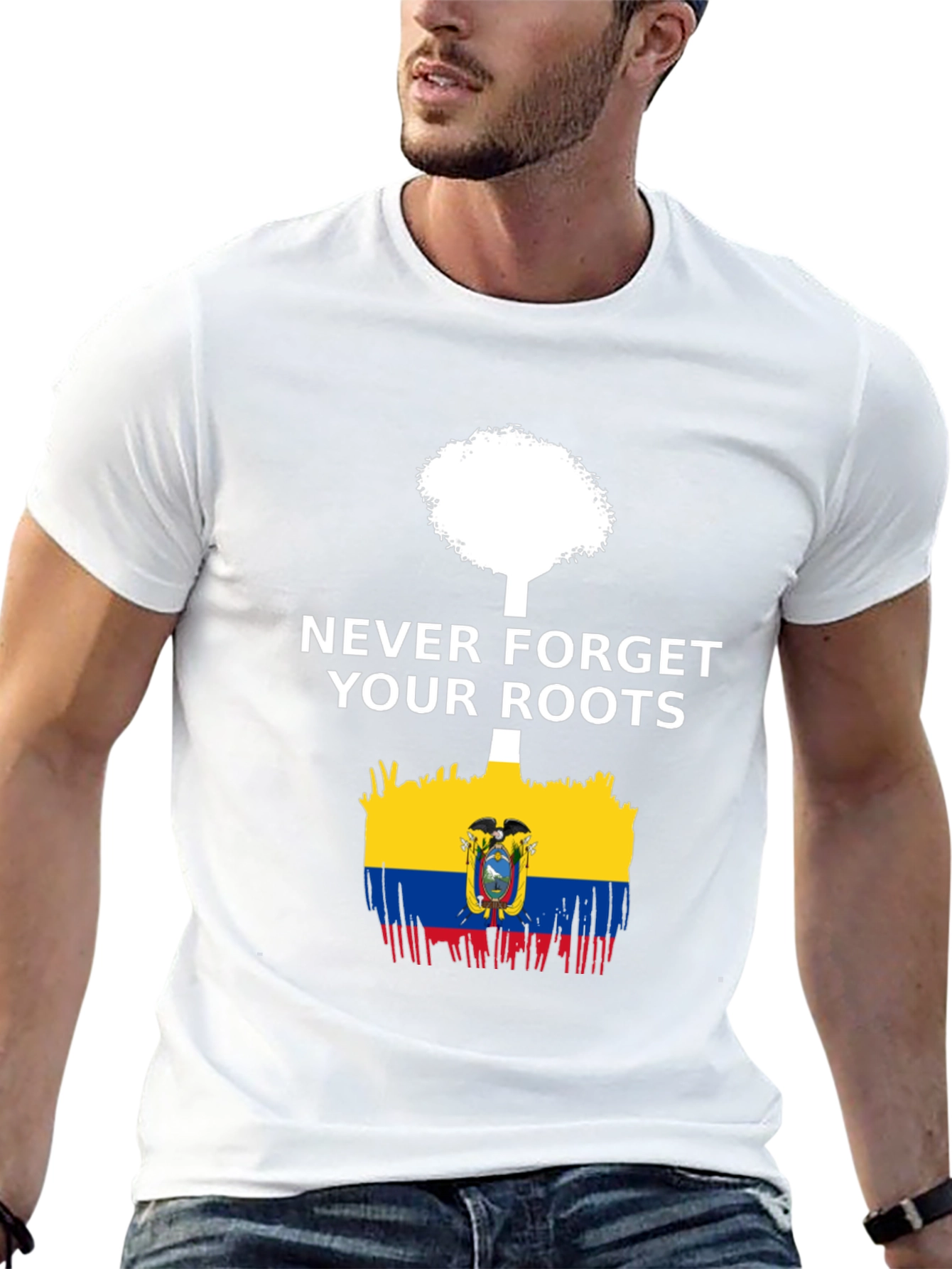 Ecuador Roots T-Shirt - Never Forget