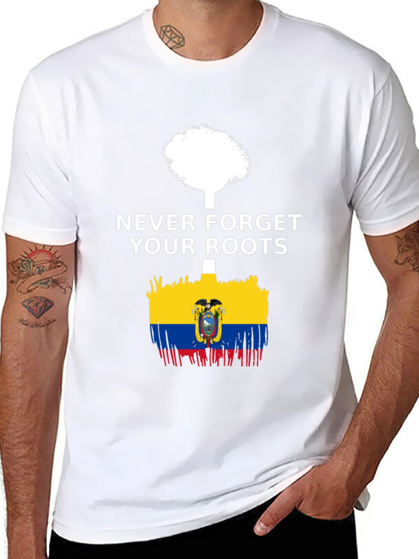 Ecuador Roots T-Shirt - Never Forget