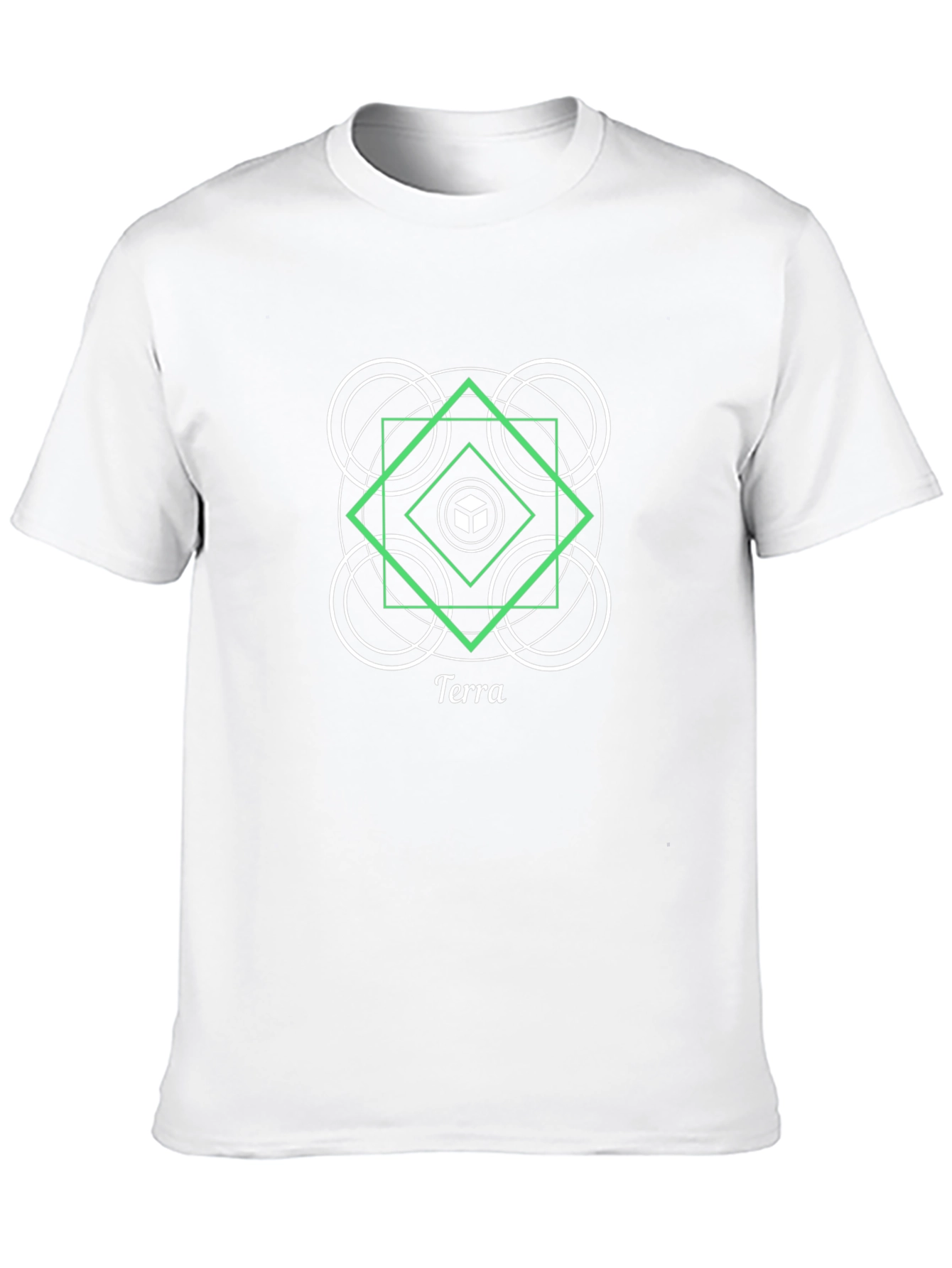 Terra Geometric Graphic T-Shirt - Modern Crypto Fashion