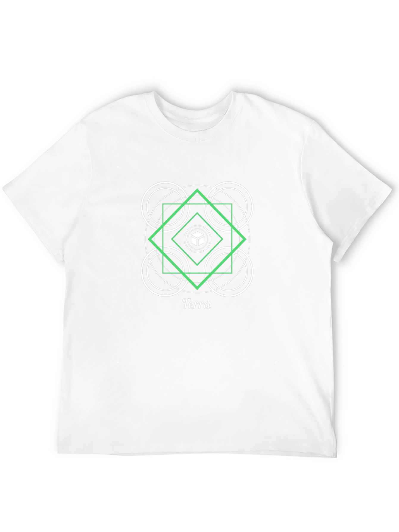Terra Geometric Graphic T-Shirt - Modern Crypto Fashion