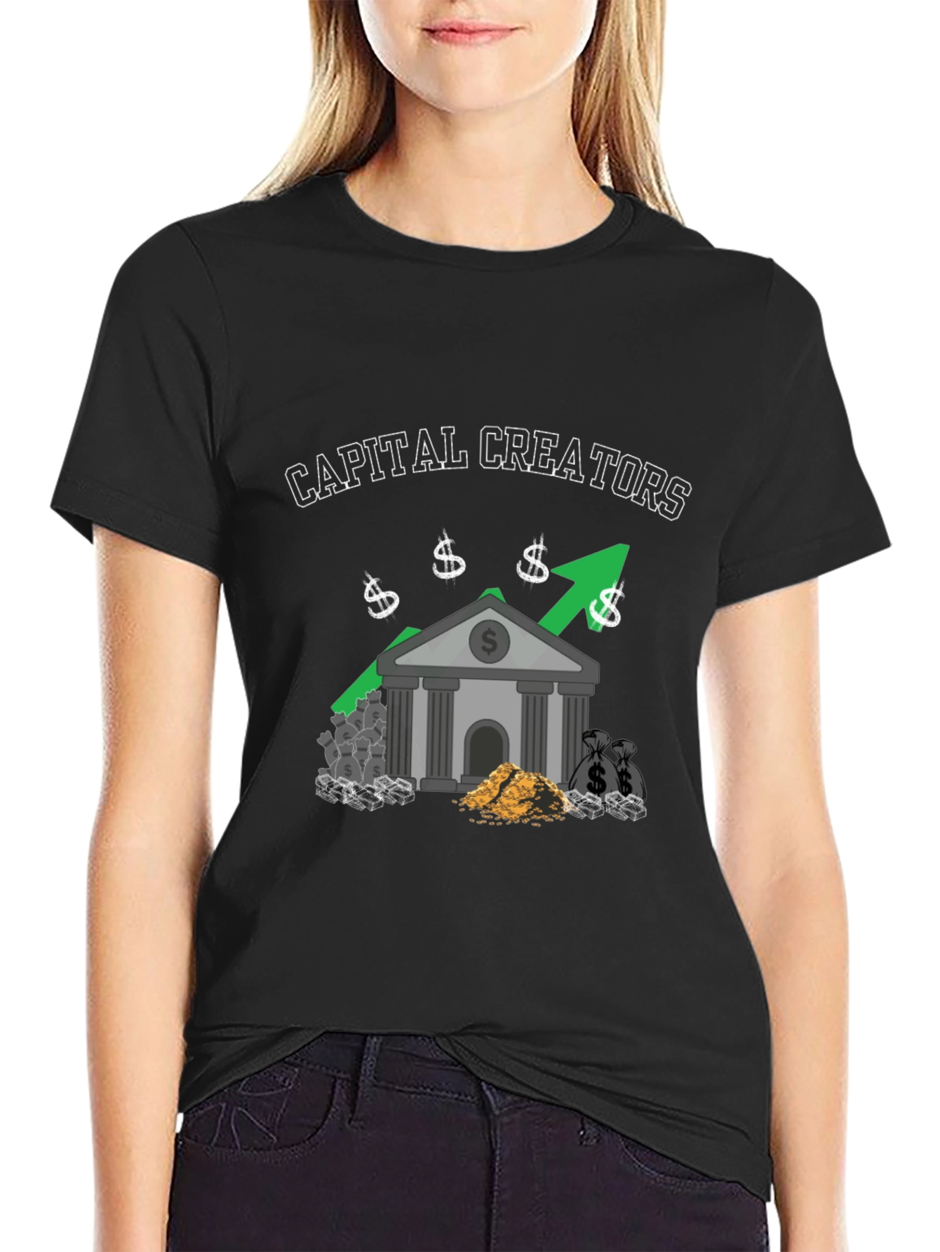 Capital Creators Graphic Tee - Black