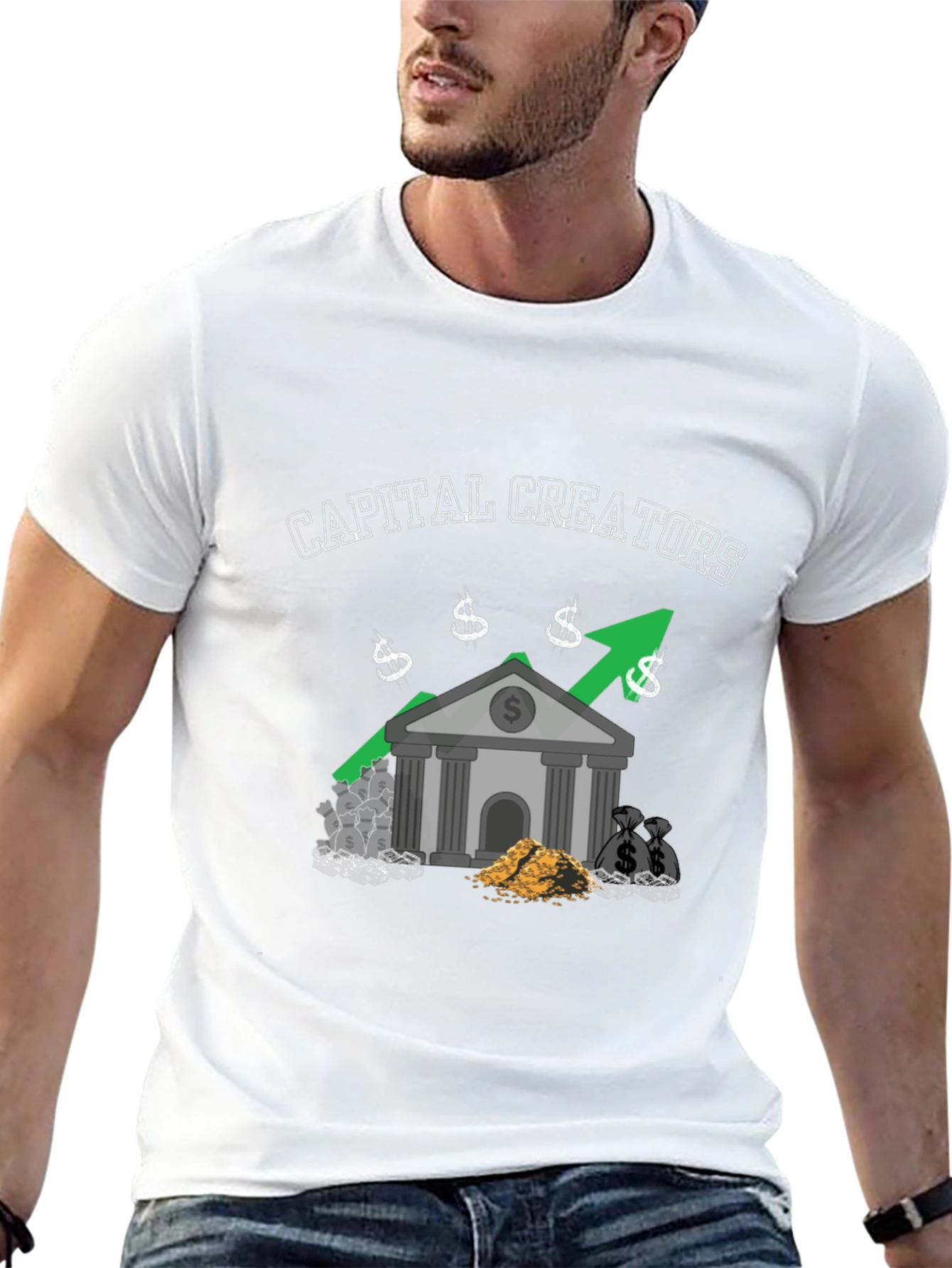Capital Creators Graphic Tee - Black
