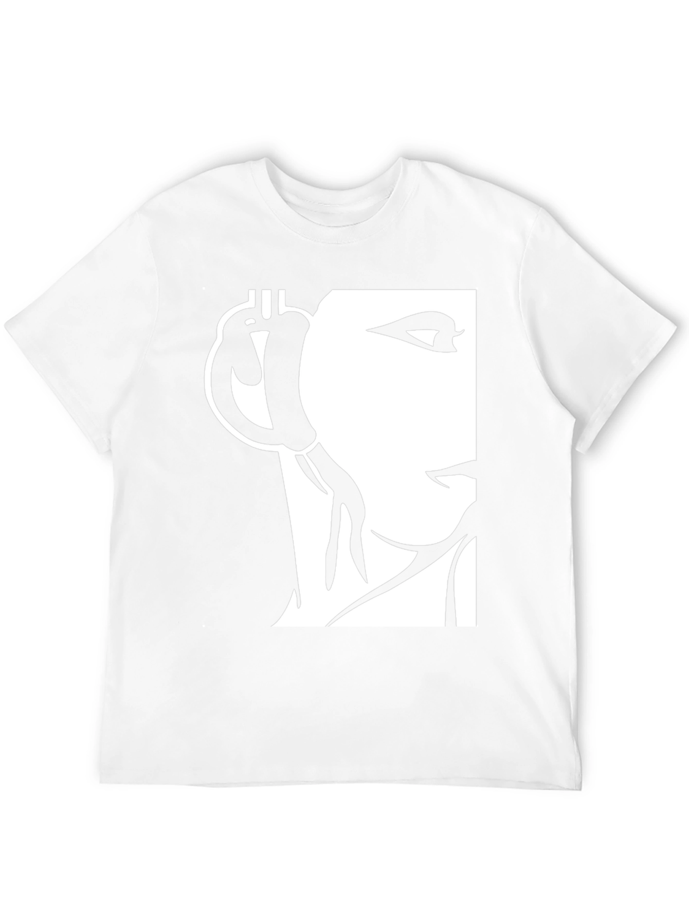 Abstract Woman Graphic Print T-Shirt