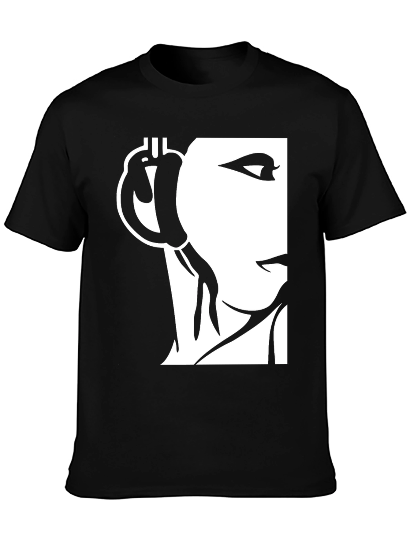 Abstract Woman Graphic Print T-Shirt