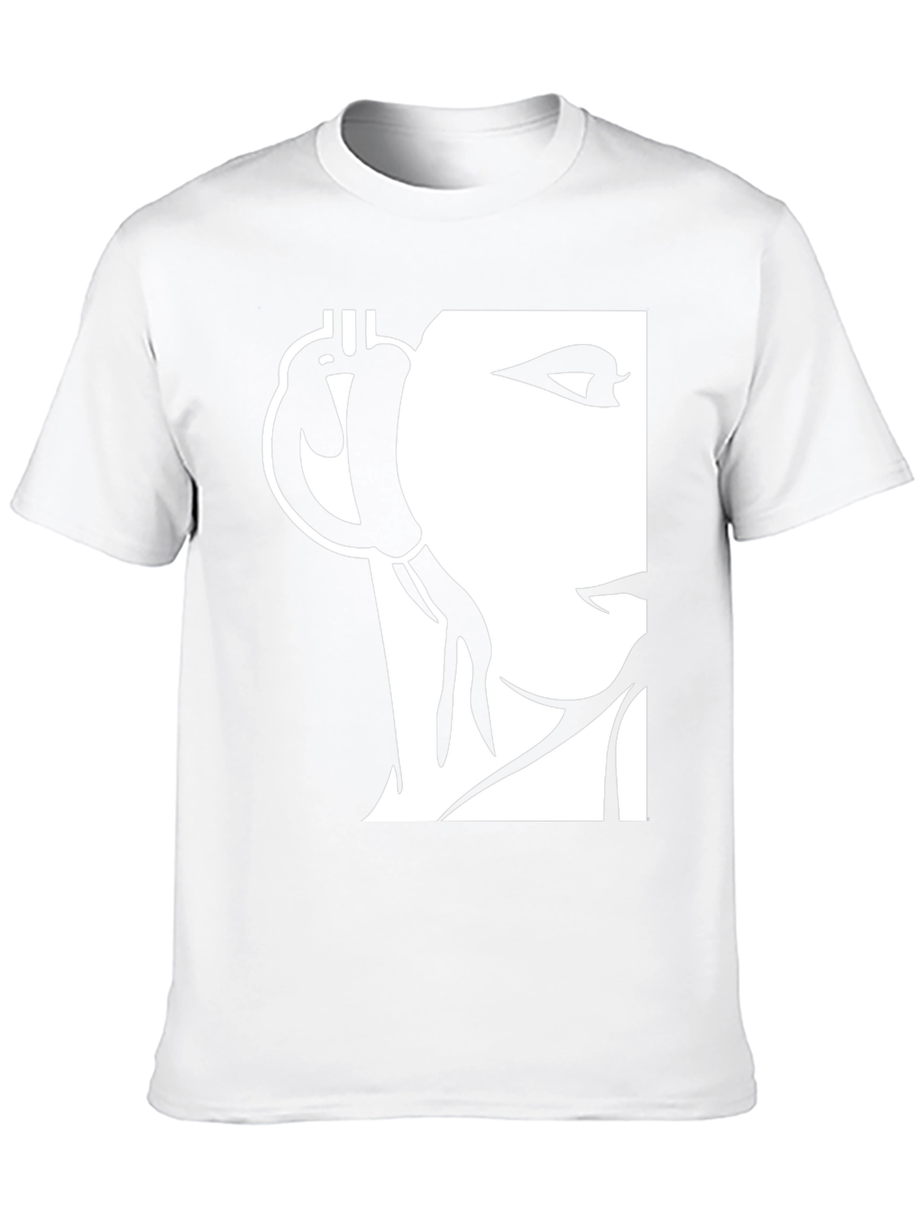 Abstract Woman Graphic Print T-Shirt