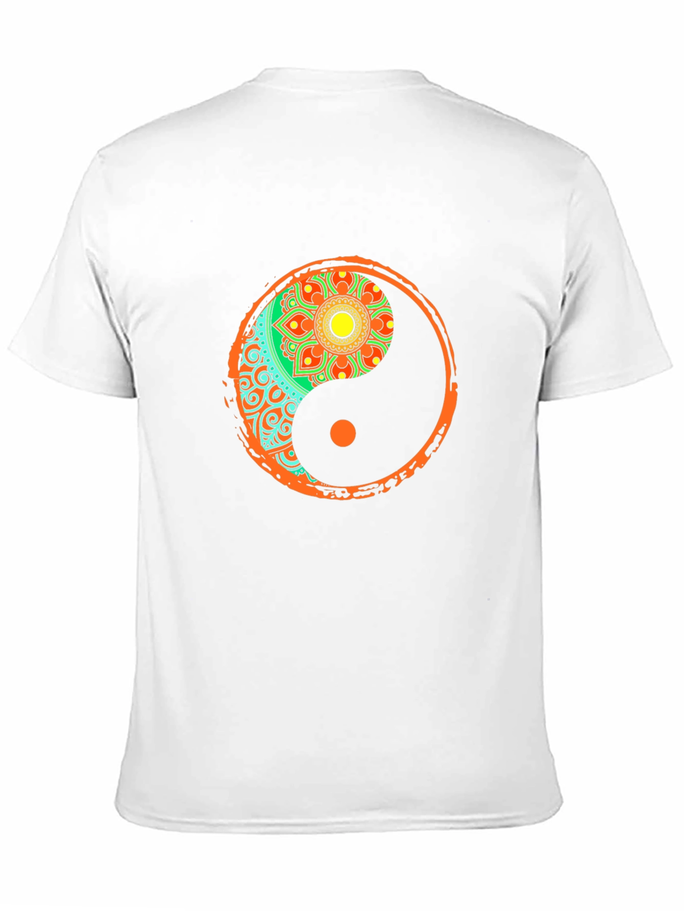 Yin Yang Mandala Graphic Tee