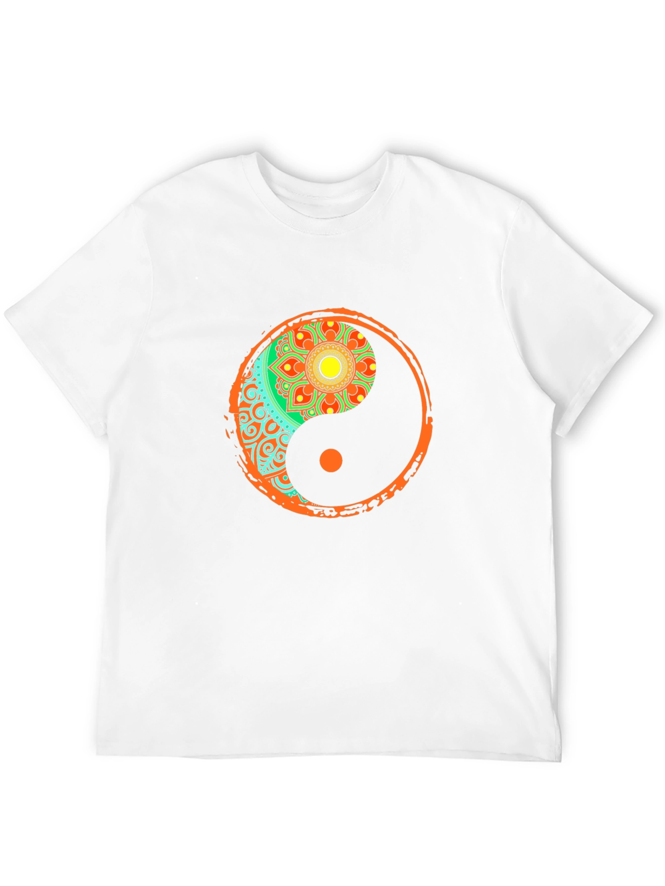 Yin Yang Mandala Graphic Tee