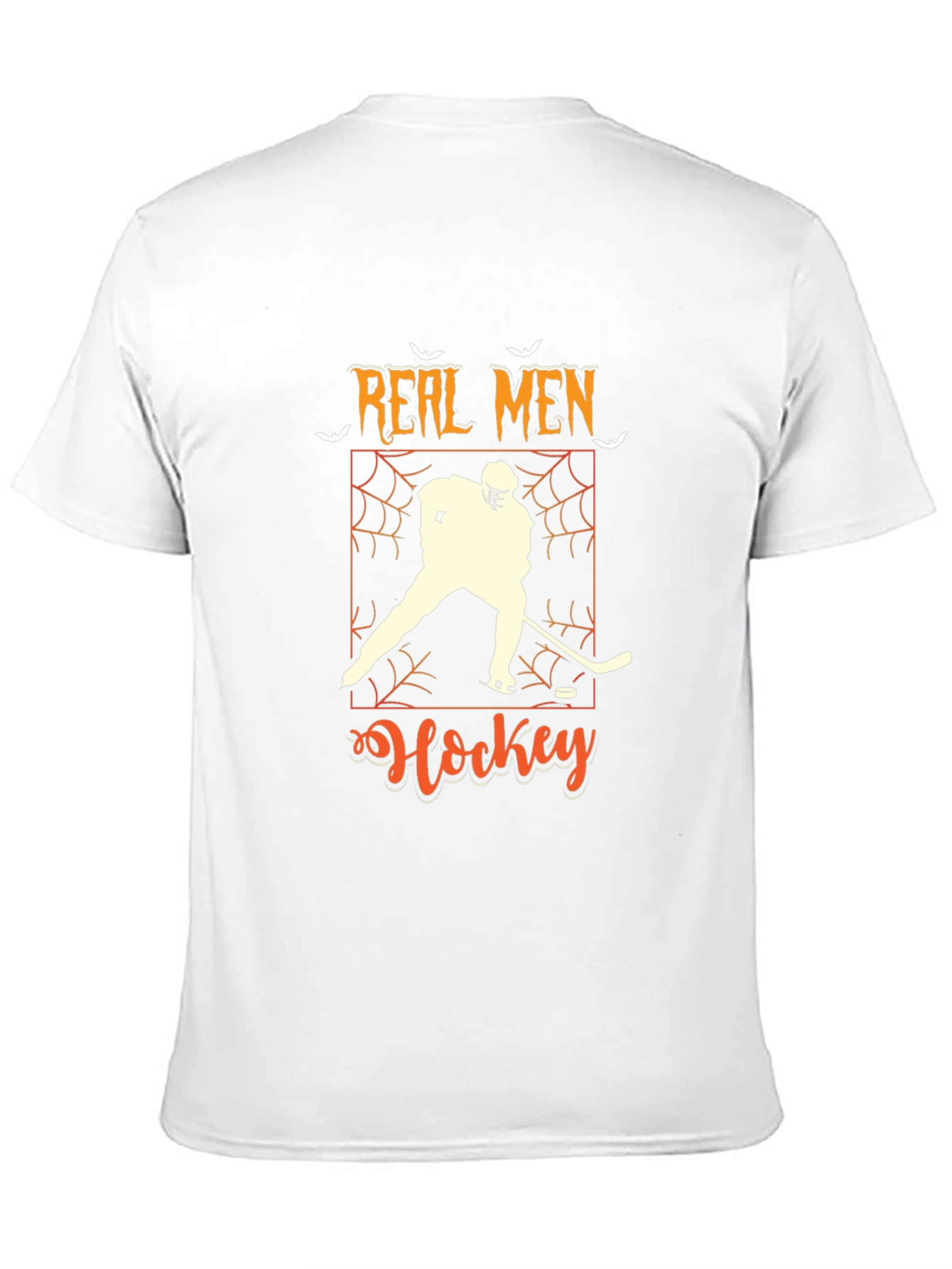 Real Men Hockey Graphic T-Shirt